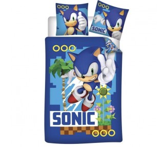 Funda Nordica Sonic The Hedgehog Cama 90 Microfibra