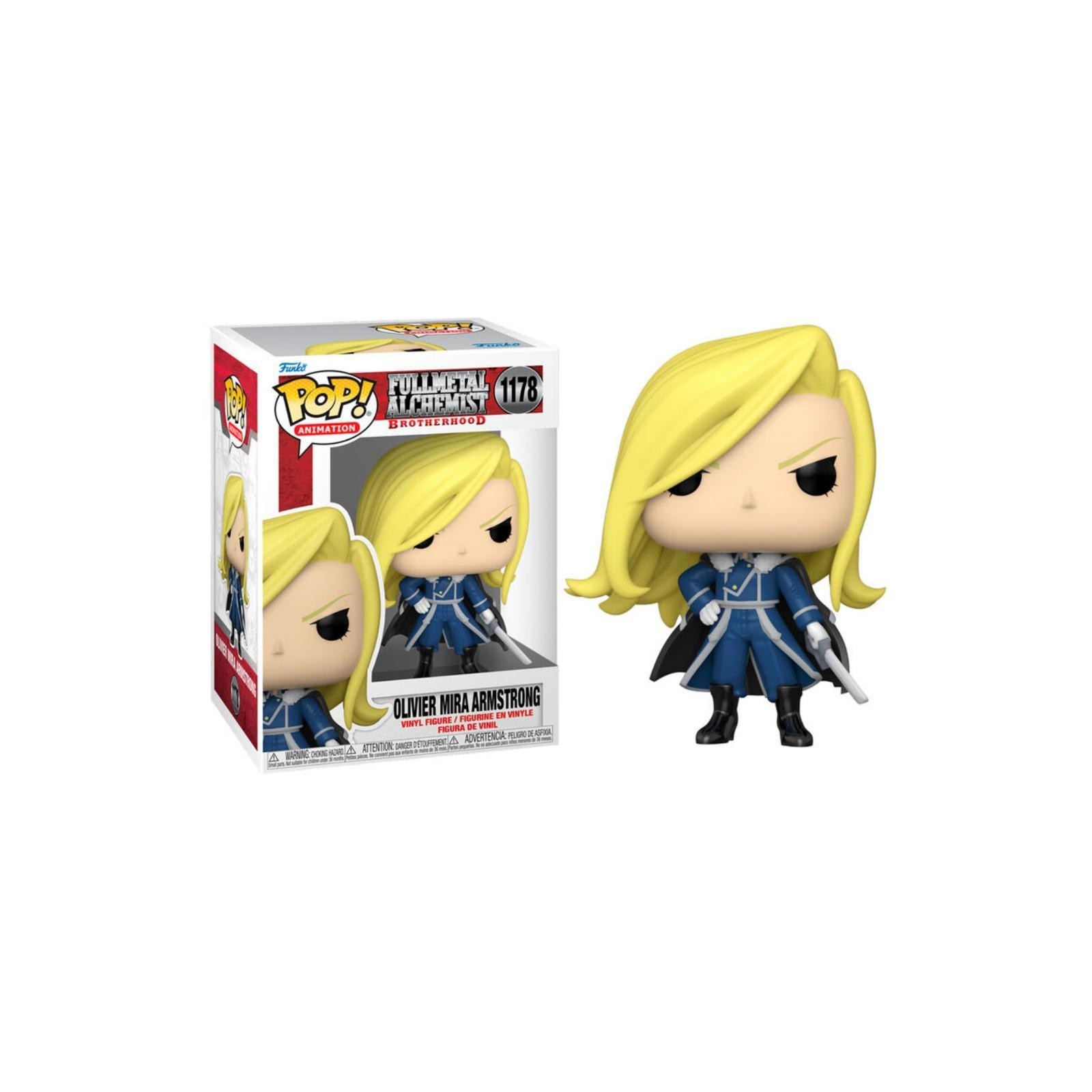 Figura Pop Full Metal Alchemist Oliver Mira Armstrong