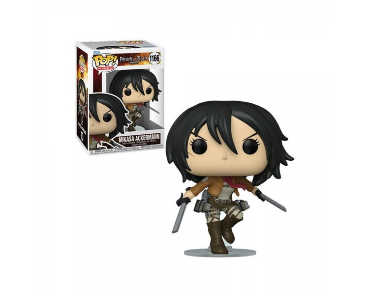 Figura Pop Mikasa Ackermann Attack On Titan