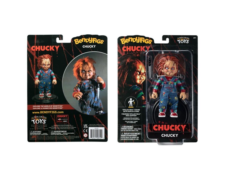 Figura Maleable Bendyfigs Chucky 14,5Cm