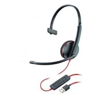 Auriculares Plantronics Blackwire C3210/ Con Micrófono/ Usb/