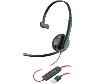 Auriculares Plantronics Blackwire C3210/ Con Micrófono/ Usb/