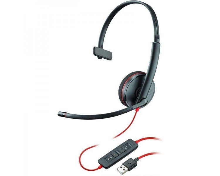 Auriculares Plantronics Blackwire C3210/ Con Micrófono/ Usb/