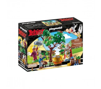 Playmobil Asterix: Panoramix Con El Caldero De La Pocion Mag
