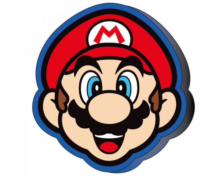 Cojin 3D Mario Super Mario Bros 35Cm