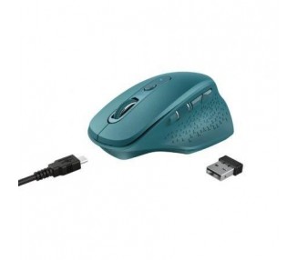 Mouse Inalambrico Trust Ozaa Recargable- Sensor Optico - 6 B