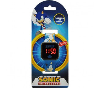 Reloj Sonic The Hedgehog Led