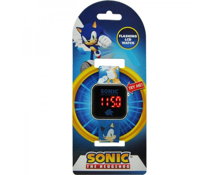 Reloj Sonic The Hedgehog Led