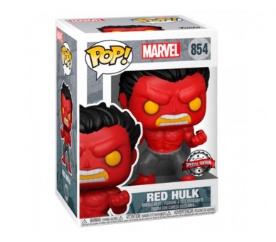 Figura Funko Pop Marvel Red Hulk Exclusive