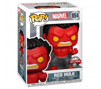 Figura Funko Pop Marvel Red Hulk Exclusive