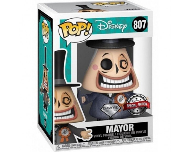 Figura Funko Pop Disney Pesadilla Antes De Navidad Mayor Exc