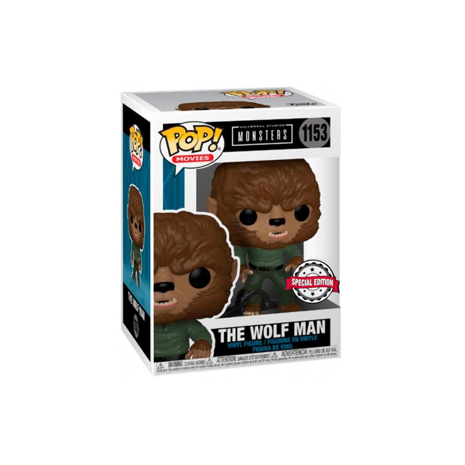 Figura Funko Pop Universal Monsters The Wolf Man Exclusive