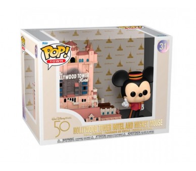 Figura Pop Walt Disney World 50Th Anniversary Hollywood Towe