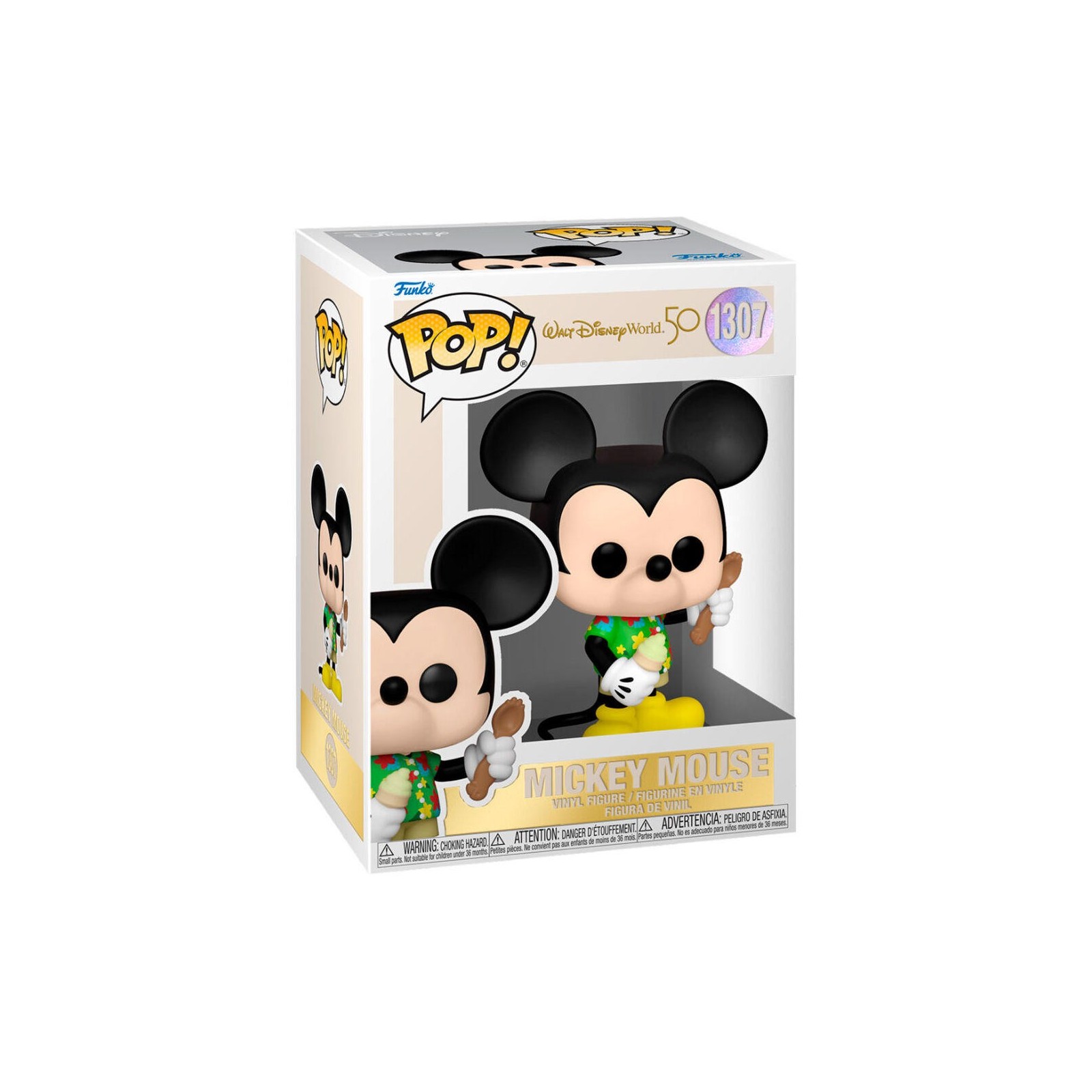 Figura Pop Walt Disney World 50Th Anniversary Mickey Mouse