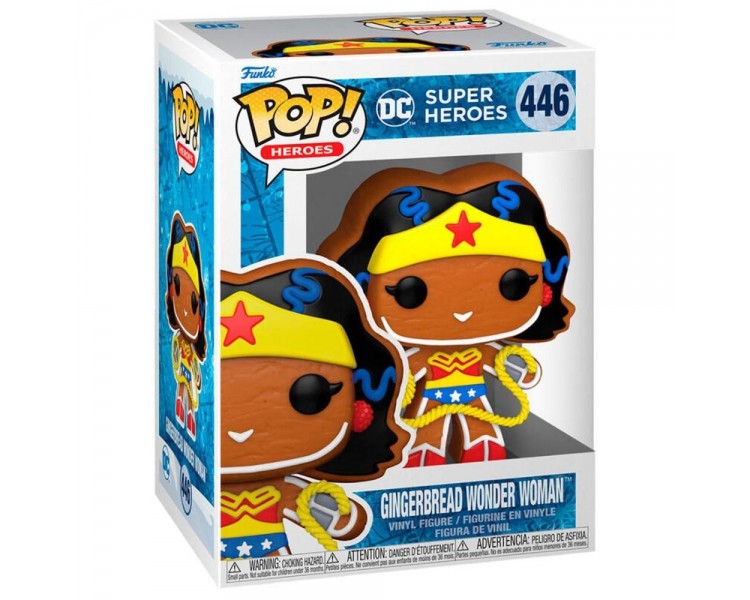 Figura Pop Dc Comics Holiday Gingerbread Wonder Woman