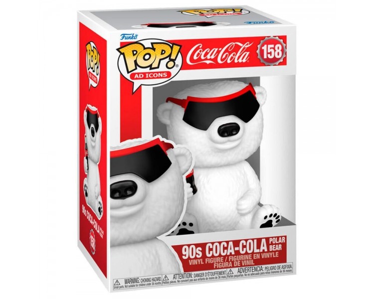 Figura Pop Coca Cola Polar Bear 90 S