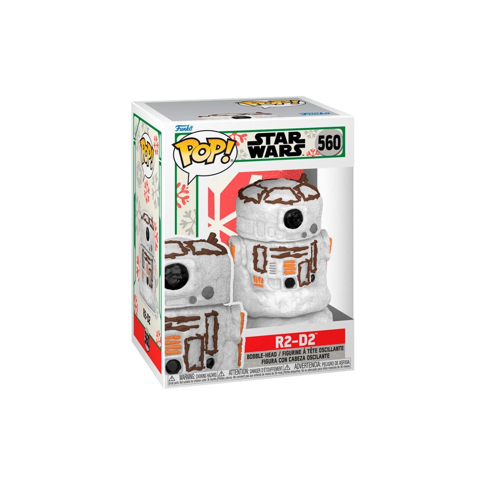 Figura Pop Star Wars Holiday R2-D2