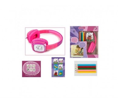 Auriculares Infantiles con Ficha para colorear Kids 2