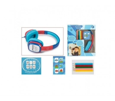 Auriculares Infantiles con Ficha para colorear Kids 4