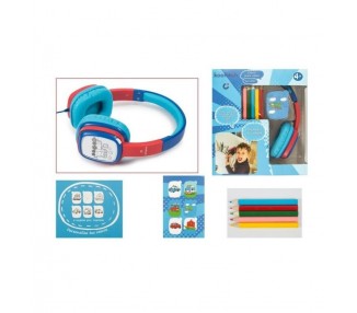 Auriculares Infantiles con Ficha para colorear Kids 4