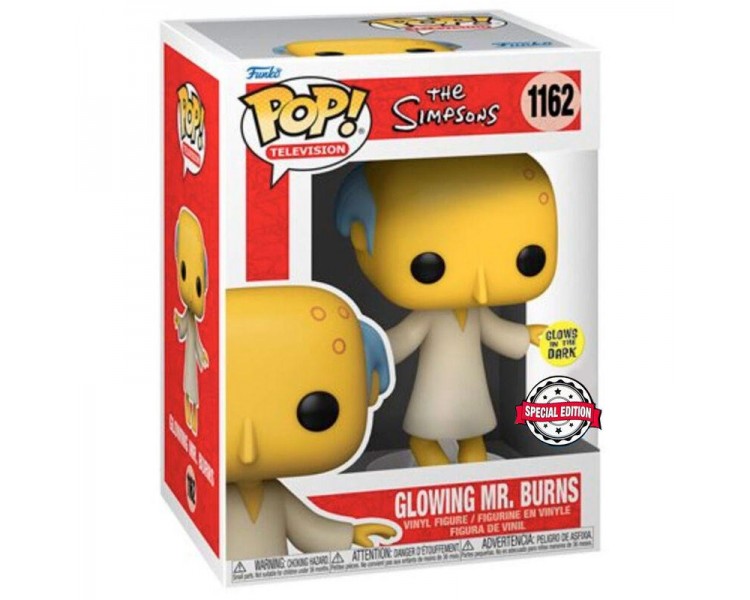 Figura Pop Simpsons Glowing Mr.Burns Exclusive