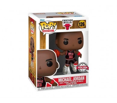 Figura Pop Nba Chicago Bulls Michael Jordan With Jordans Exc