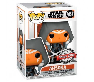 Figura Pop Star Wars The Mandalorian Ahsoka Hooded E