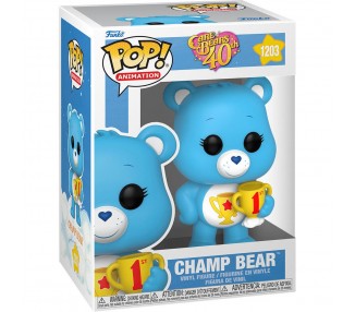 Figura Pop Care Bears 40Th Anniversary Champ Bear