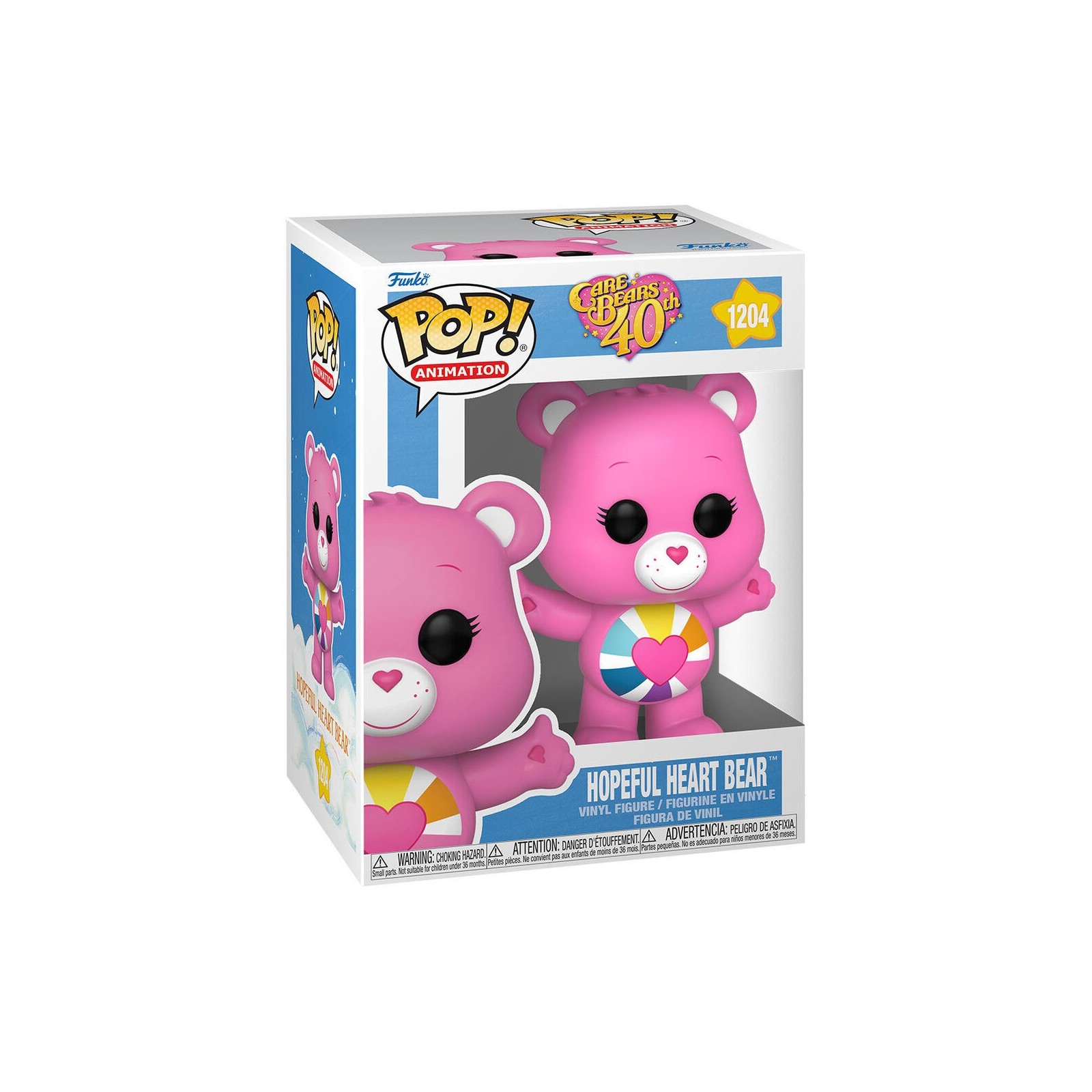 Figura Pop Care Bears 40Th Anniversary Hopeful Heart Bear