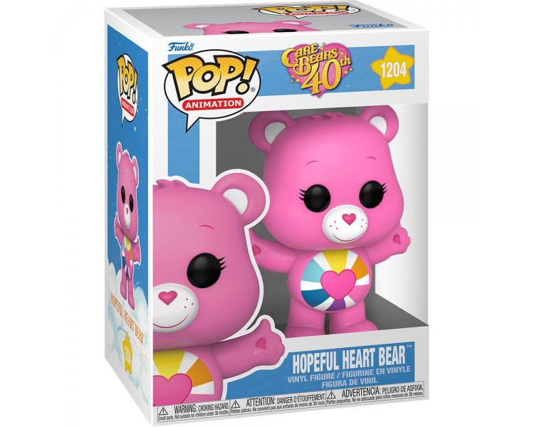 Figura Pop Care Bears 40Th Anniversary Hopeful Heart Bear