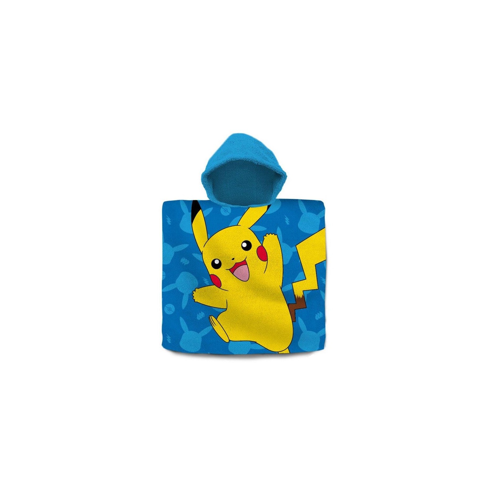 Poncho Toalla Pokemon Algodon