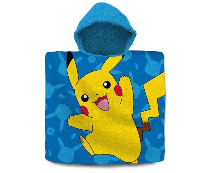 Poncho Toalla Pokemon Algodon