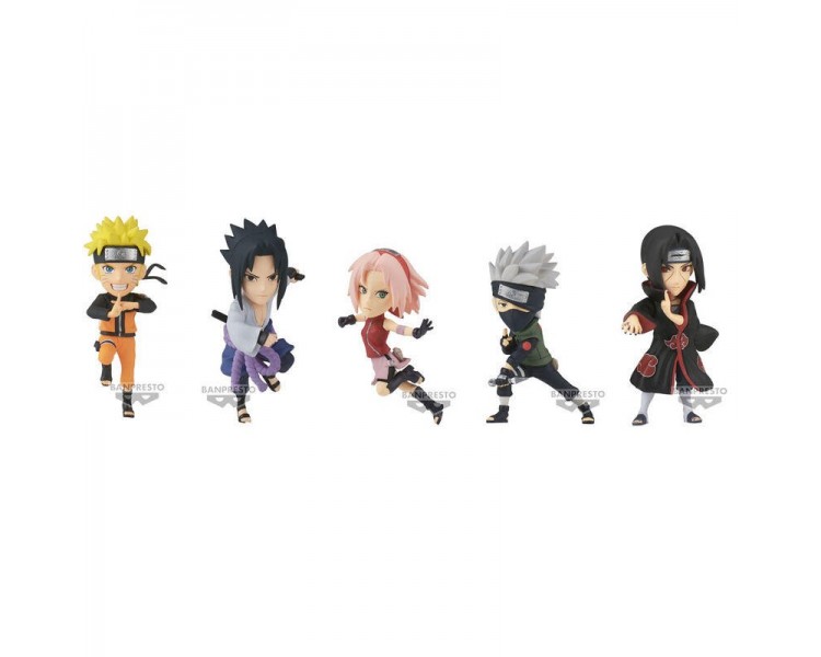 Pack 12 Figuras World Collectable Naruto Shippuden 7Cm