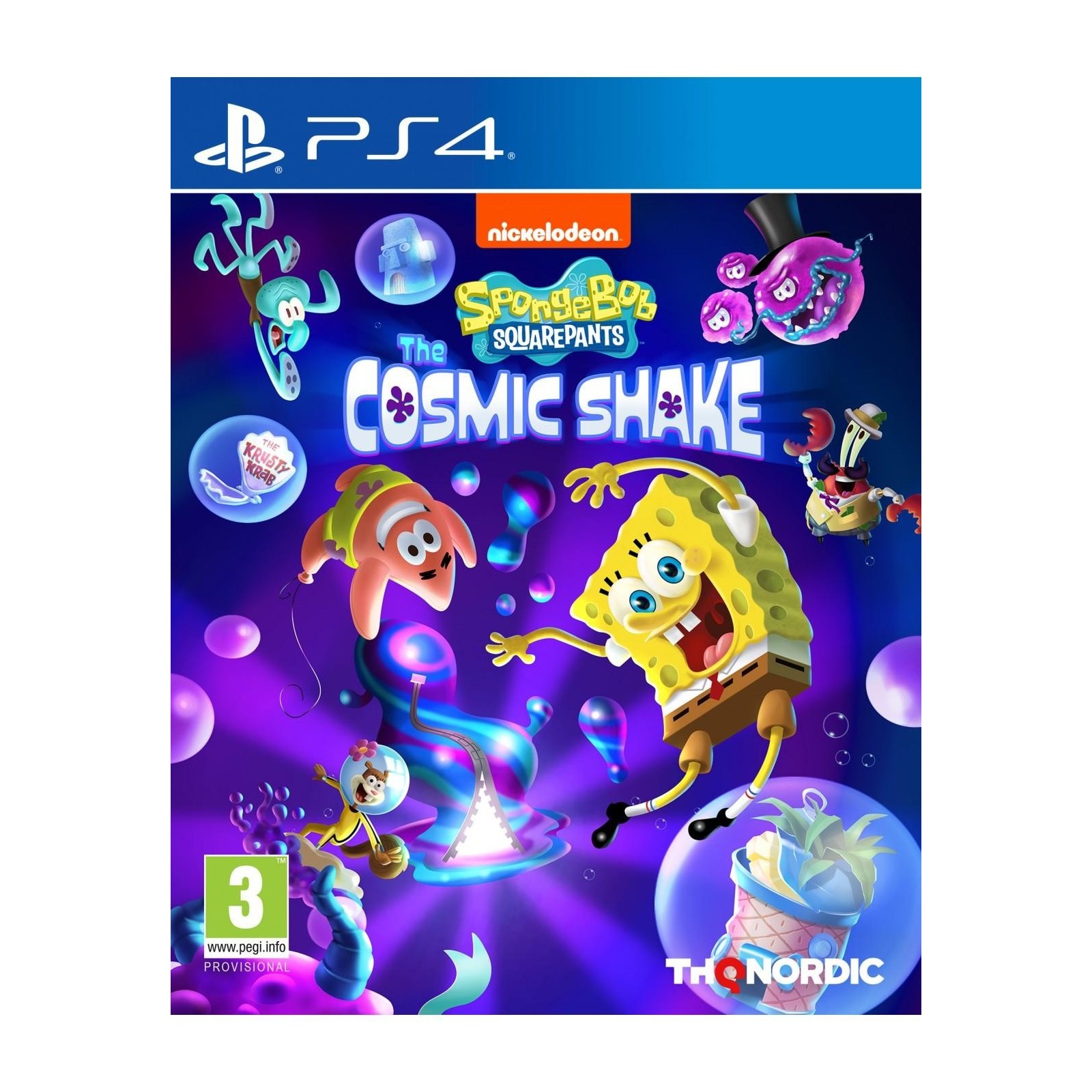 Bob Esponja: Cosmic Shake  Ps4