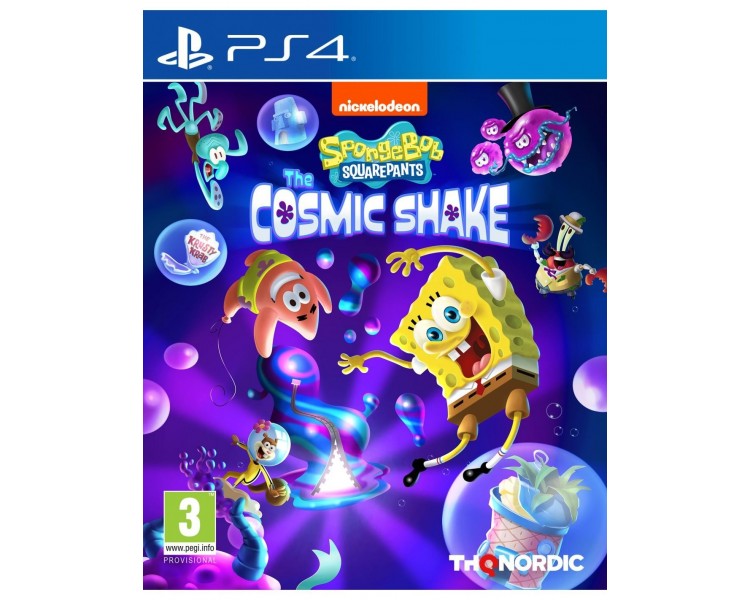 Bob Esponja: Cosmic Shake  Ps4