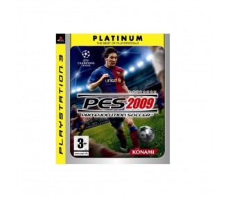Pro Evolution Soccer 2009 Plat Ps3 Version Importación