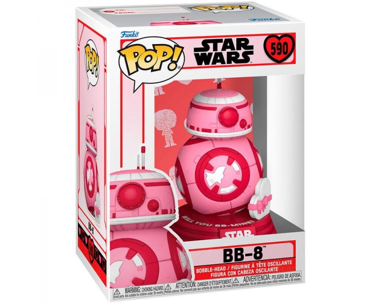 Figura Pop Star Wars Valentines Bb-8