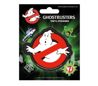 Juego De Pegatinas Ghostbusters Logo