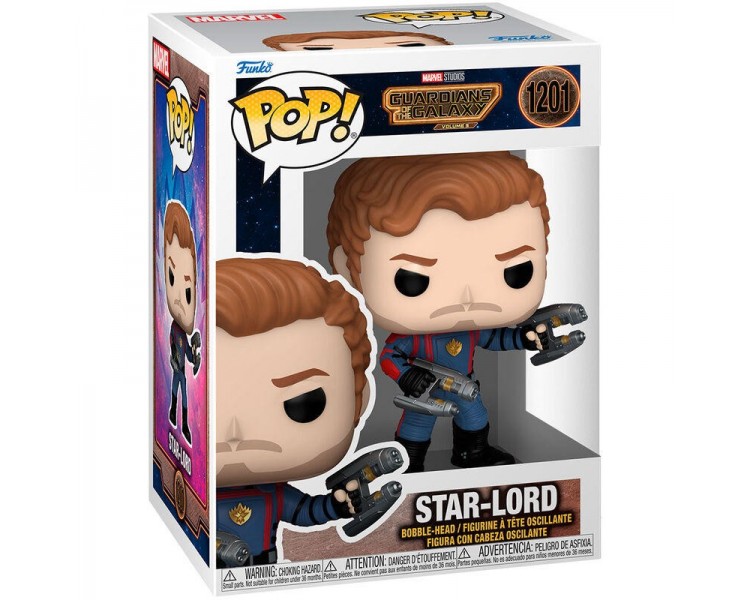 Figura Pop Marvel Guardianes De La Galaxia Star-Lord