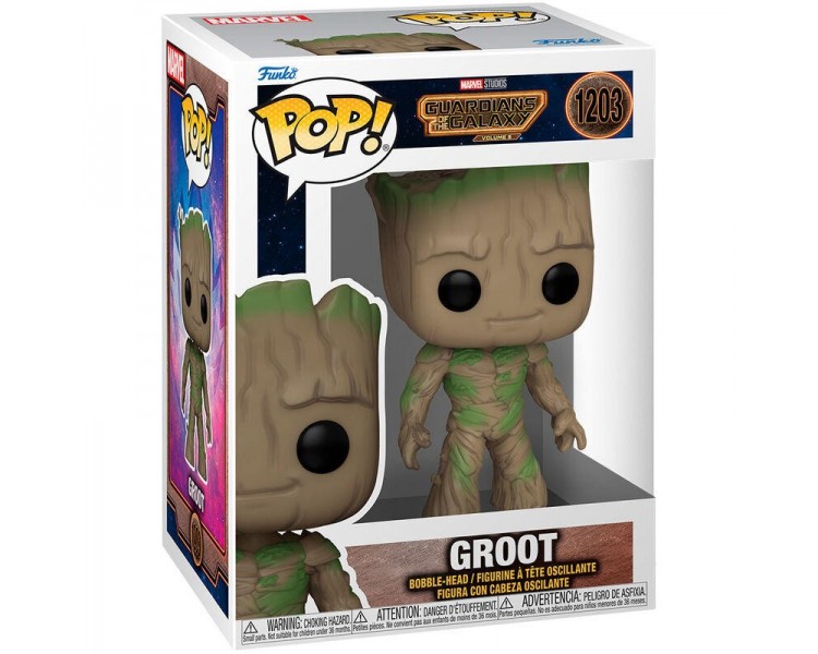 Figura Pop Marvel Guardianes De La Galaxia Groot