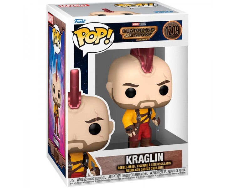 Figura Pop Marvel Guardianes De La Galaxia Kraglin