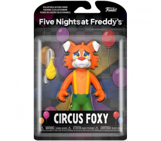 Figura Action Five Nights At Freddys Circus Foxy 12,5Cm