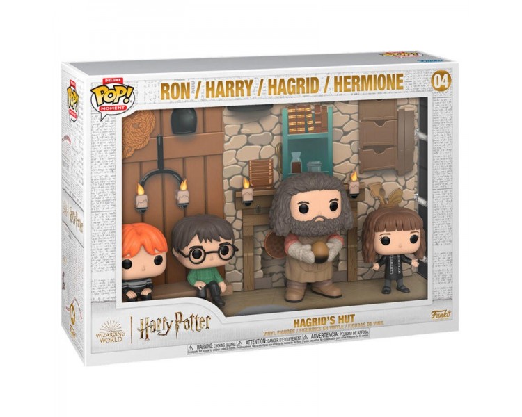 Figura Pop Moments Deluxe Harry Potter Hagrids Hut