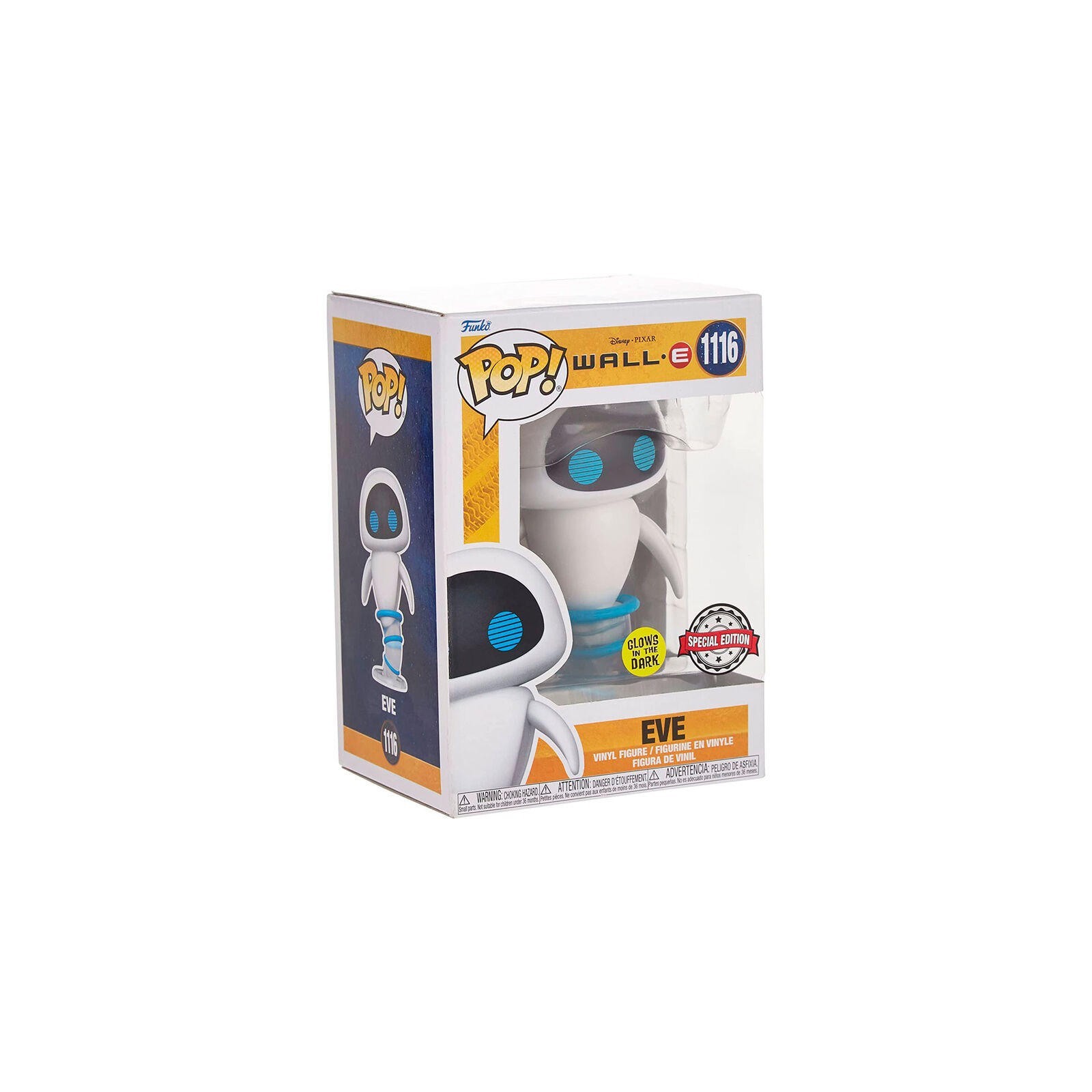 Figura Pop Disney Pixar Wall-E Eve Exclusive