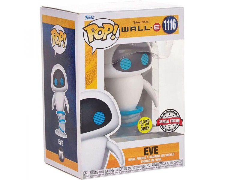 Figura Pop Disney Pixar Wall-E Eve Exclusive