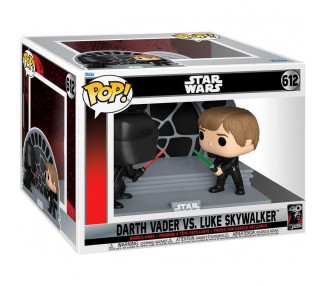 Figura Pop Star Wars 40Th Darth Vader Vs Luke Skywalker