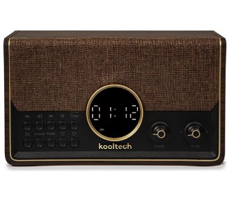 Radio Vintage Kooltech House Marron Bluetooth - Radio - Usb