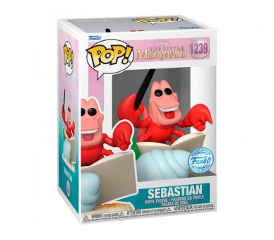 Figura Pop Disney La Sirenia Sebastian Exclusive