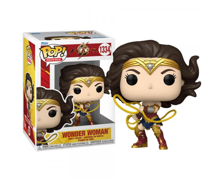 Figura Pop Dc Comics The Flash Wonder Woman
