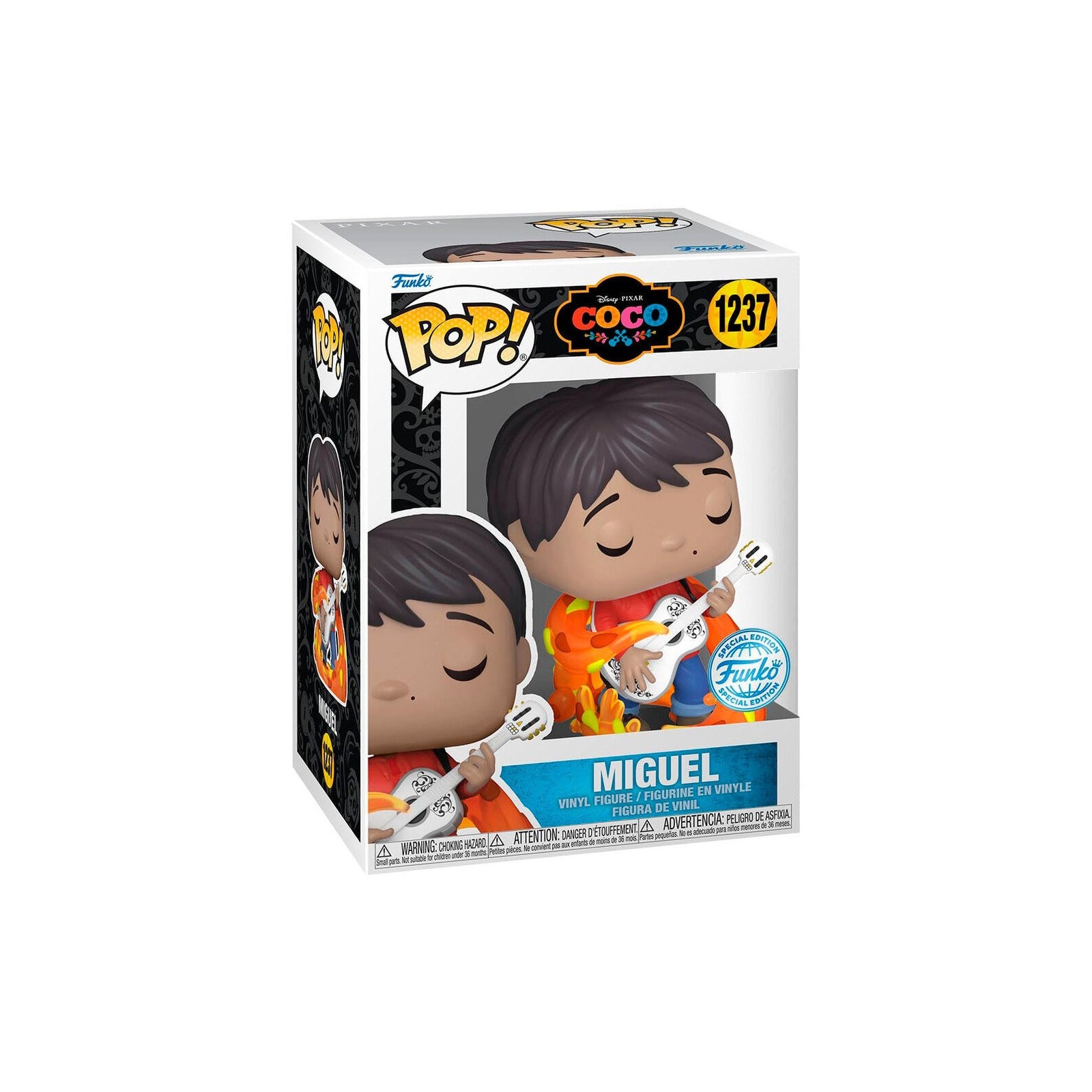 Figura Pop Disney Pixar Coco Miguel Exclusive